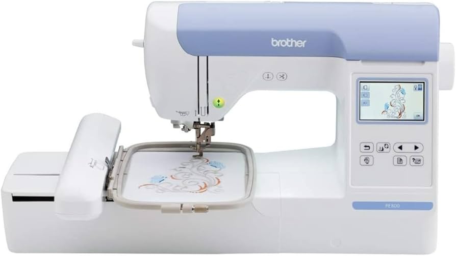 pe800 embroidery machine