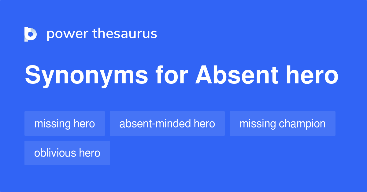 absence thesaurus