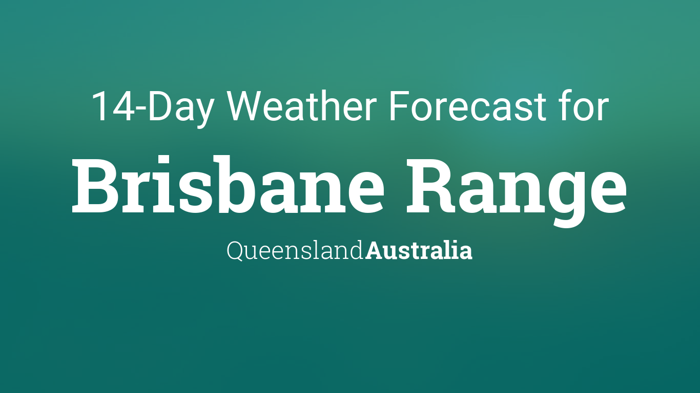 weather brisbane forecast 14 days