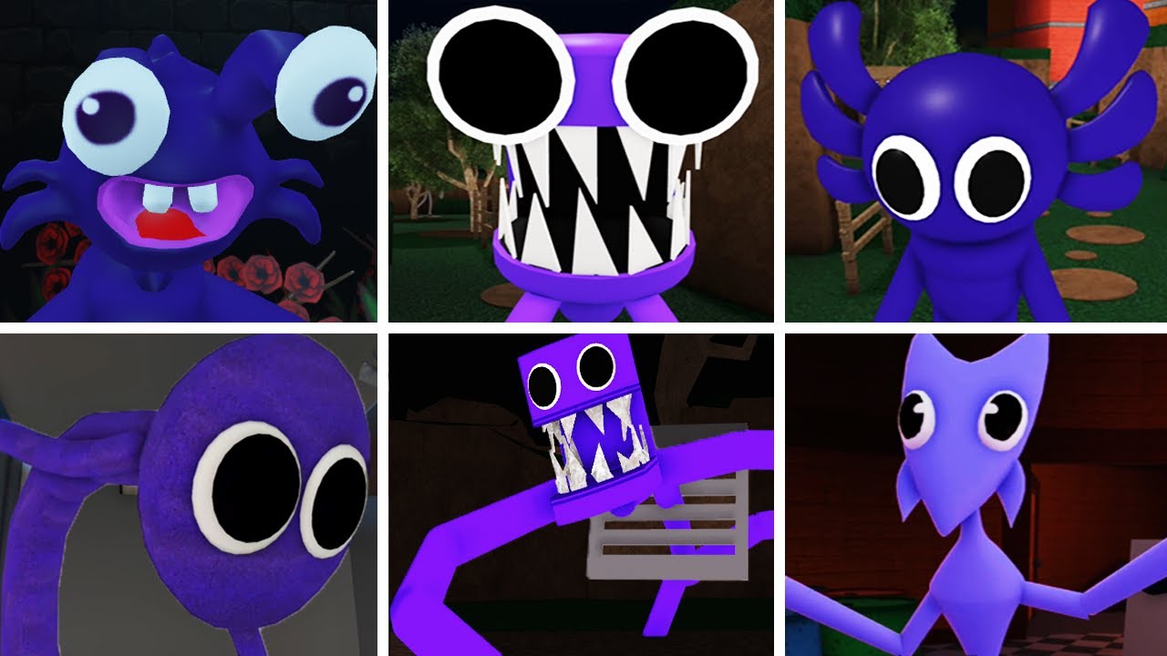 what does purple look like in rainbow friends