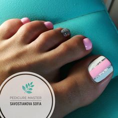 diseños uñas pies verano