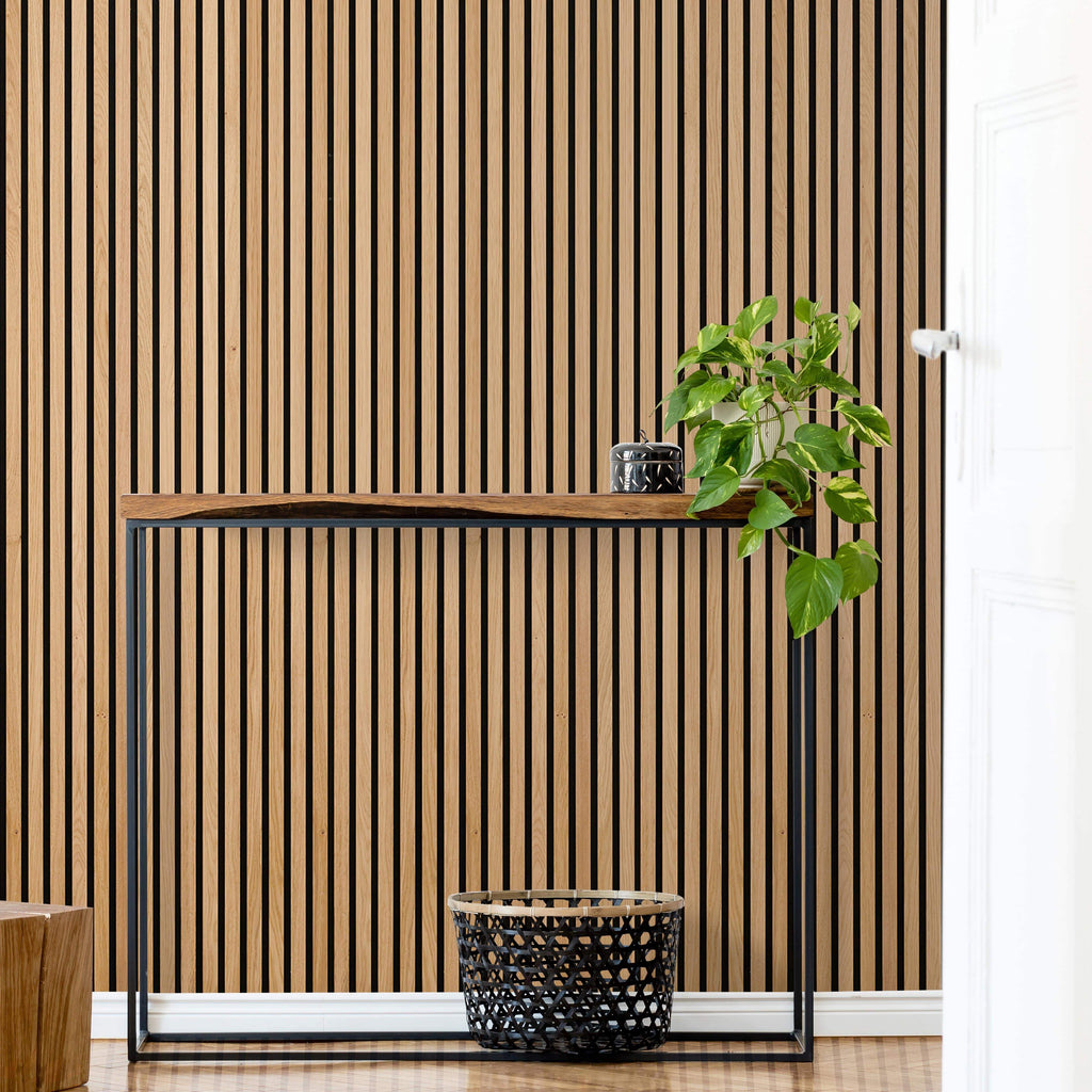 acoustic slat wood wall panel