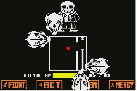 undertale games sans fight