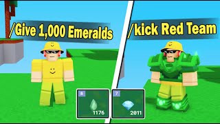 roblox bedwars commands