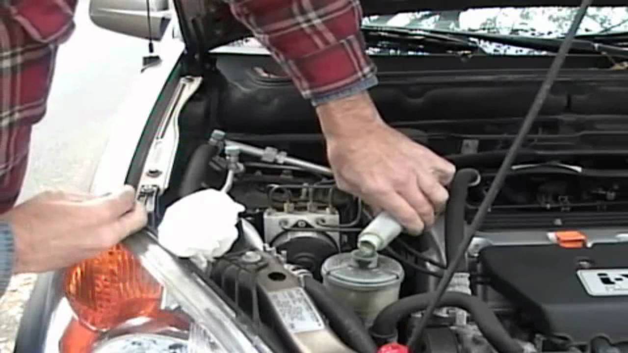 honda crv power steering fluid