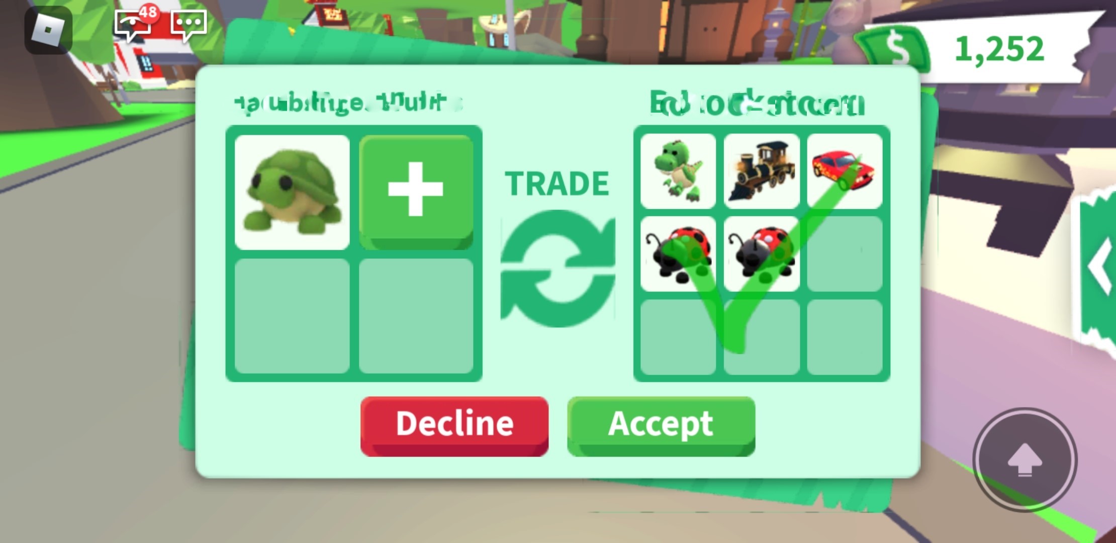 adopt me trading values