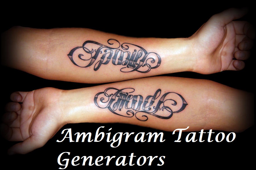 ambigram tattoos generator