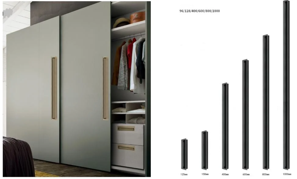 concealed handle wardrobe