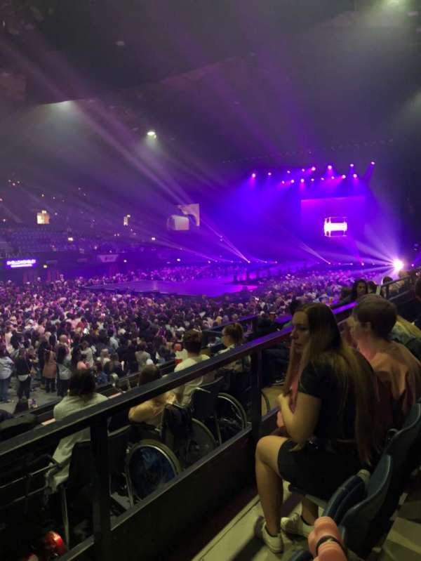 wembley arena view from seat