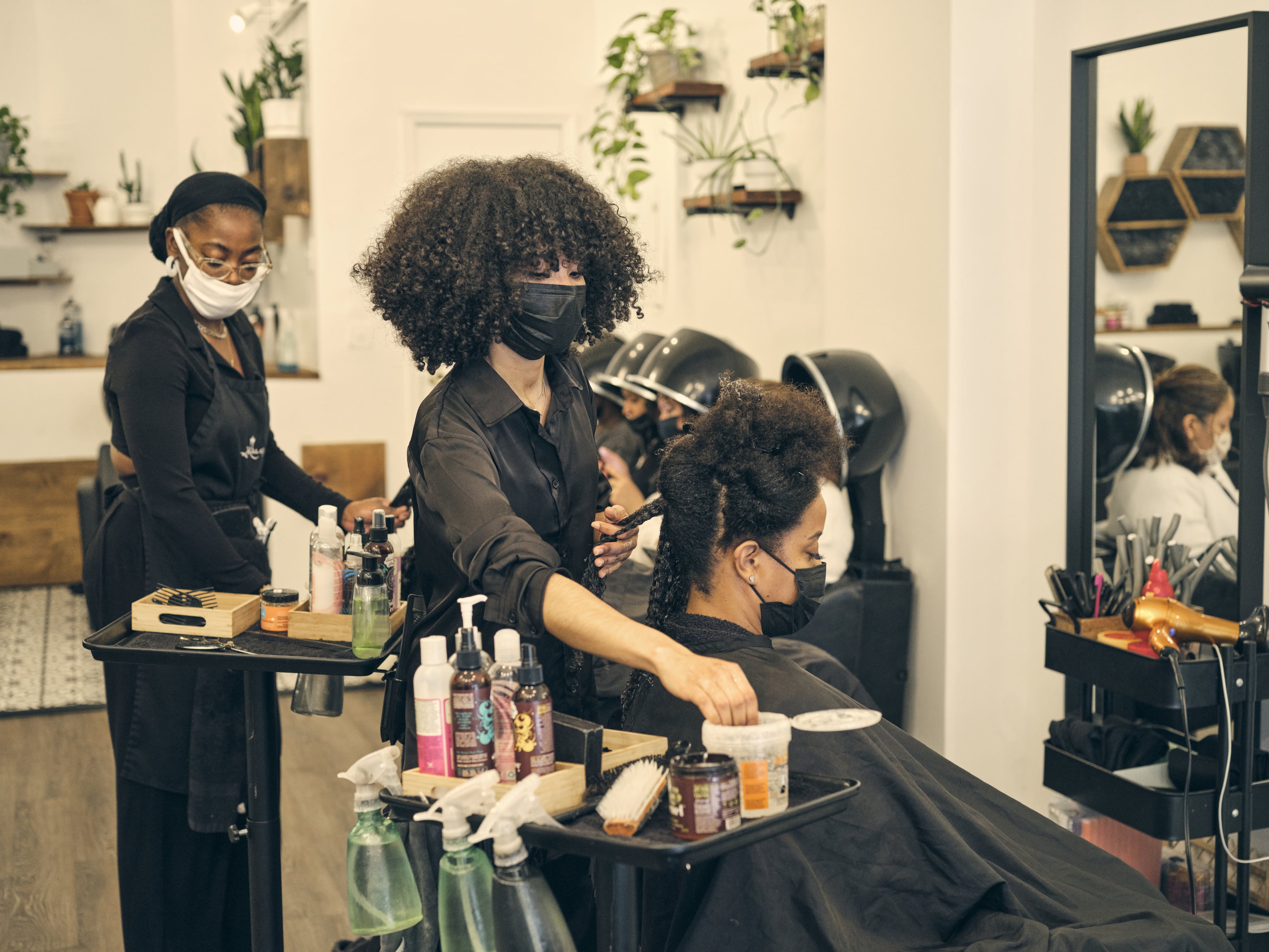 natural hair beauty salon