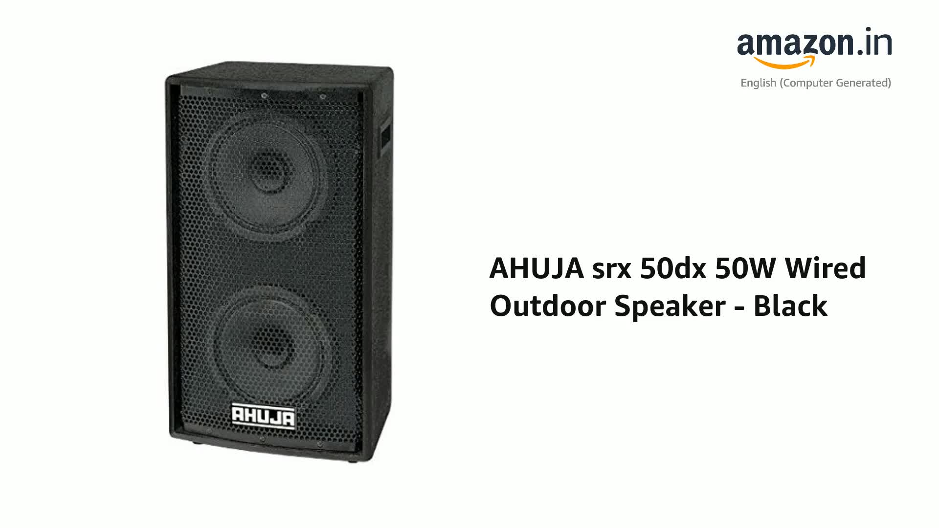 ahuja outdoor speakers