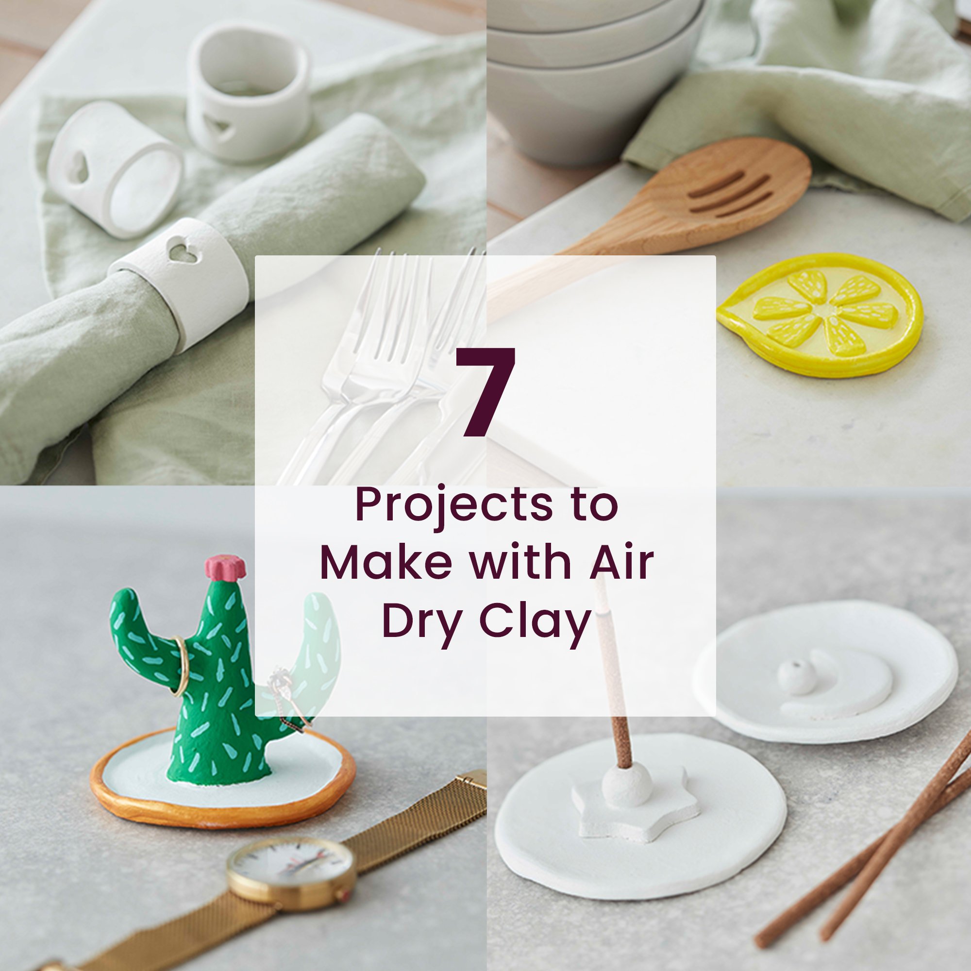 air dry clay crafts