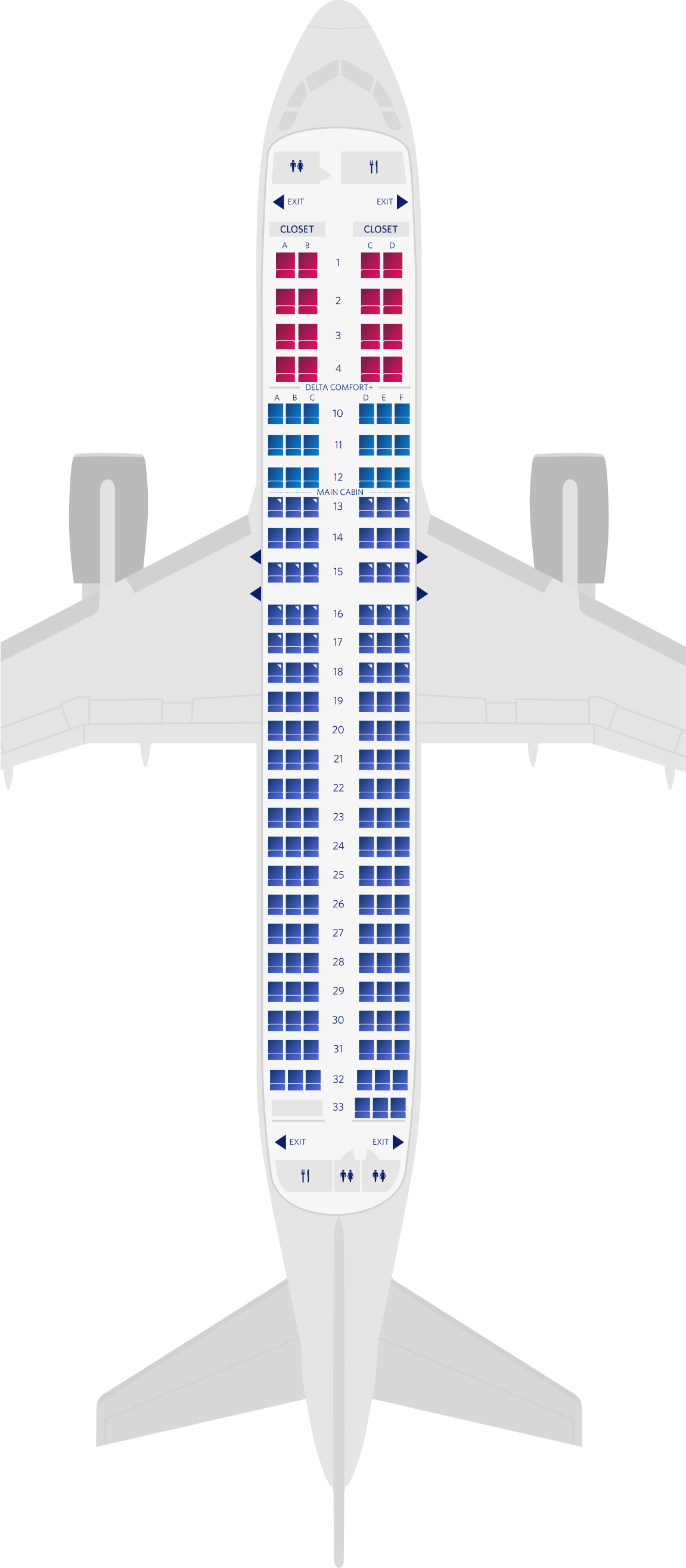 airbus a320 seat layout