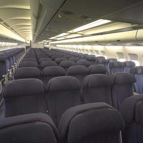 airbus industrie a340 500 iberia interior