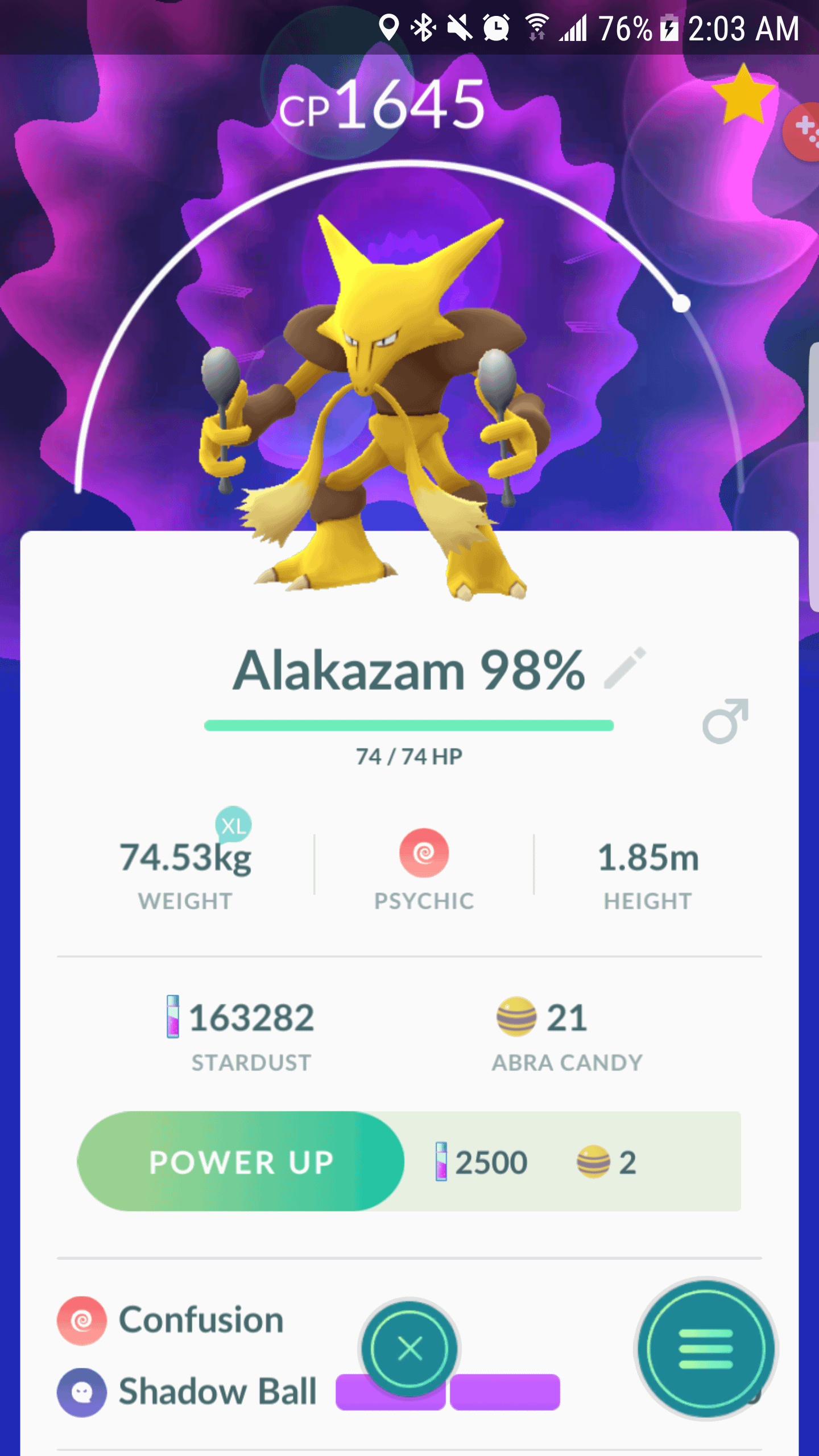 alakazam moveset