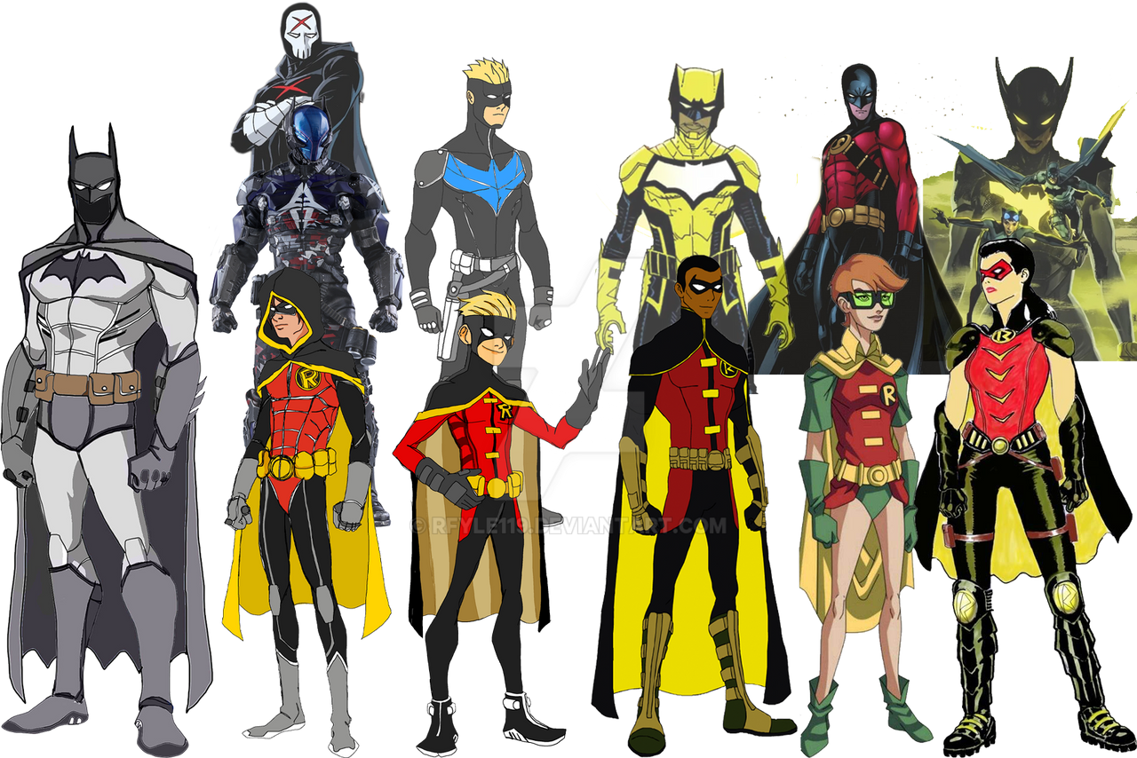 all the robins in batman