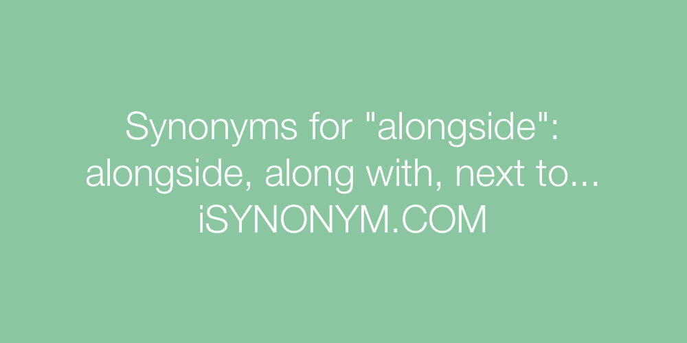 alongside synonym