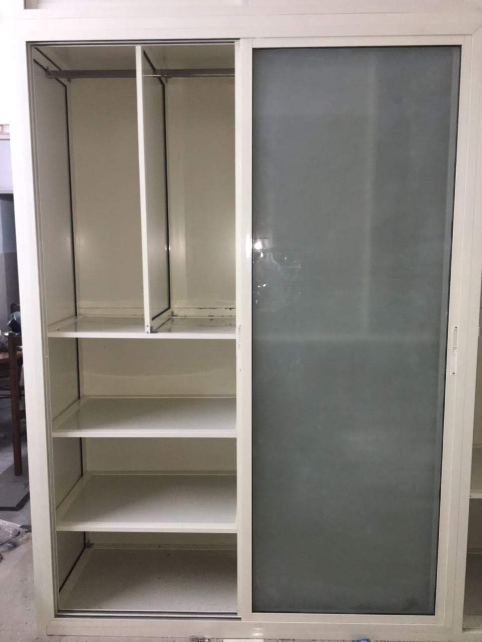 aluminum cupboard