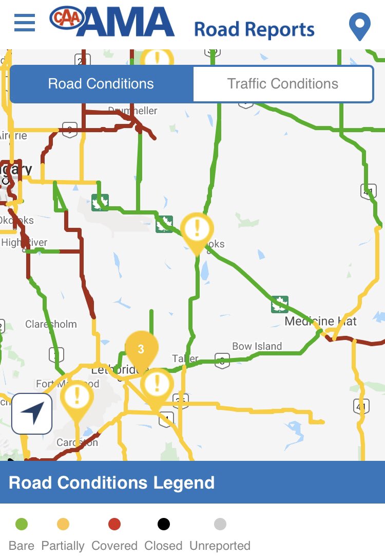 ama road conditions