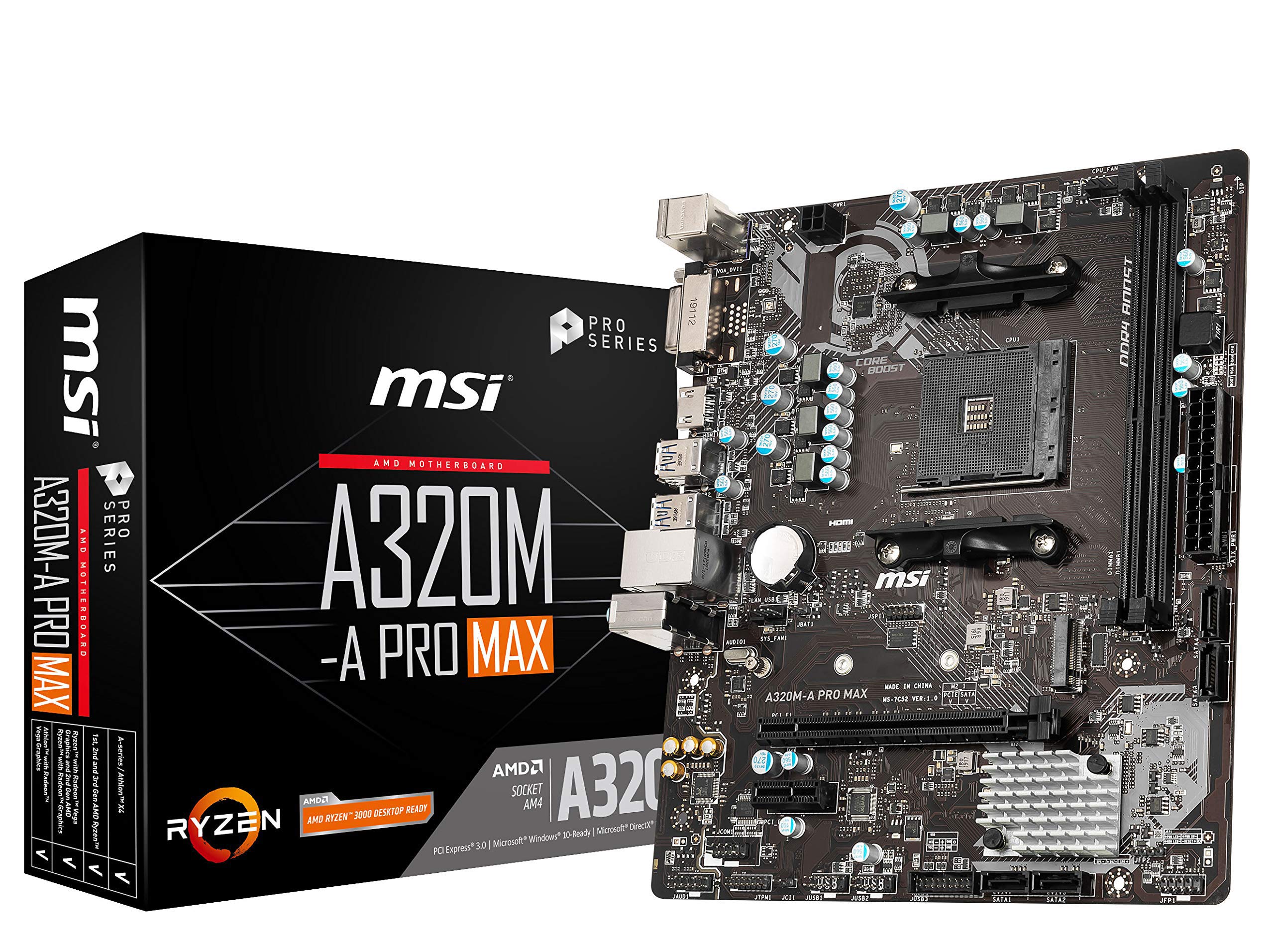 amd a320m [m-atx] motherboard