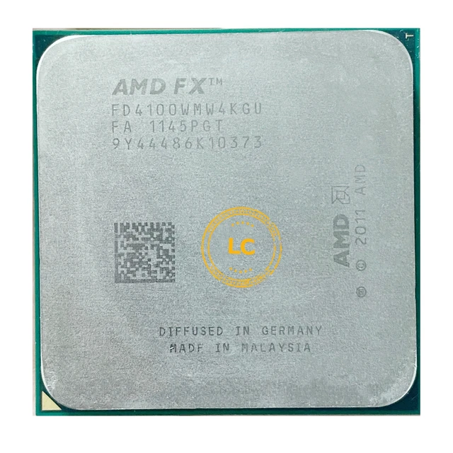 amd fx 4100 quad core processor 3.6 ghz