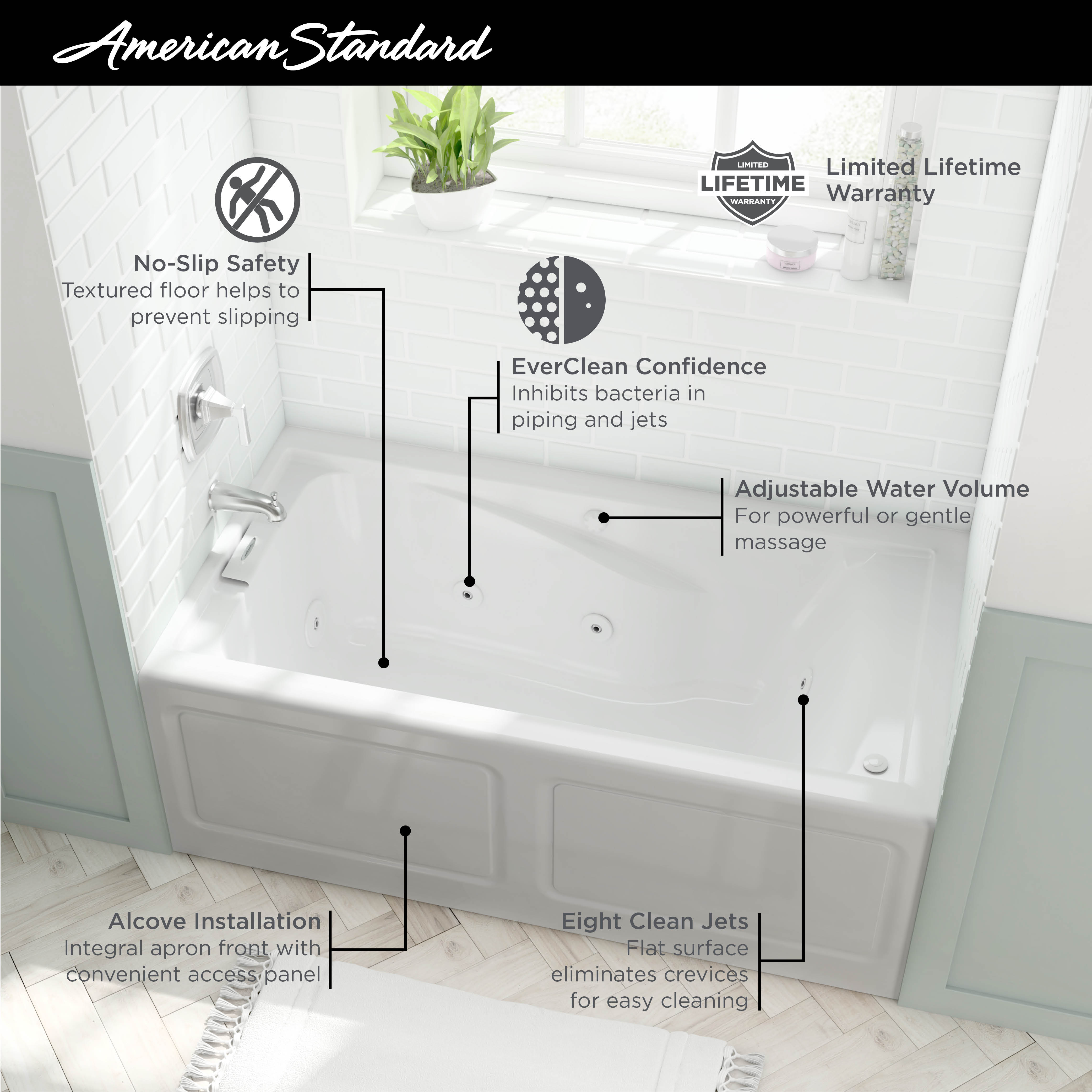 american standard jacuzzi tub parts