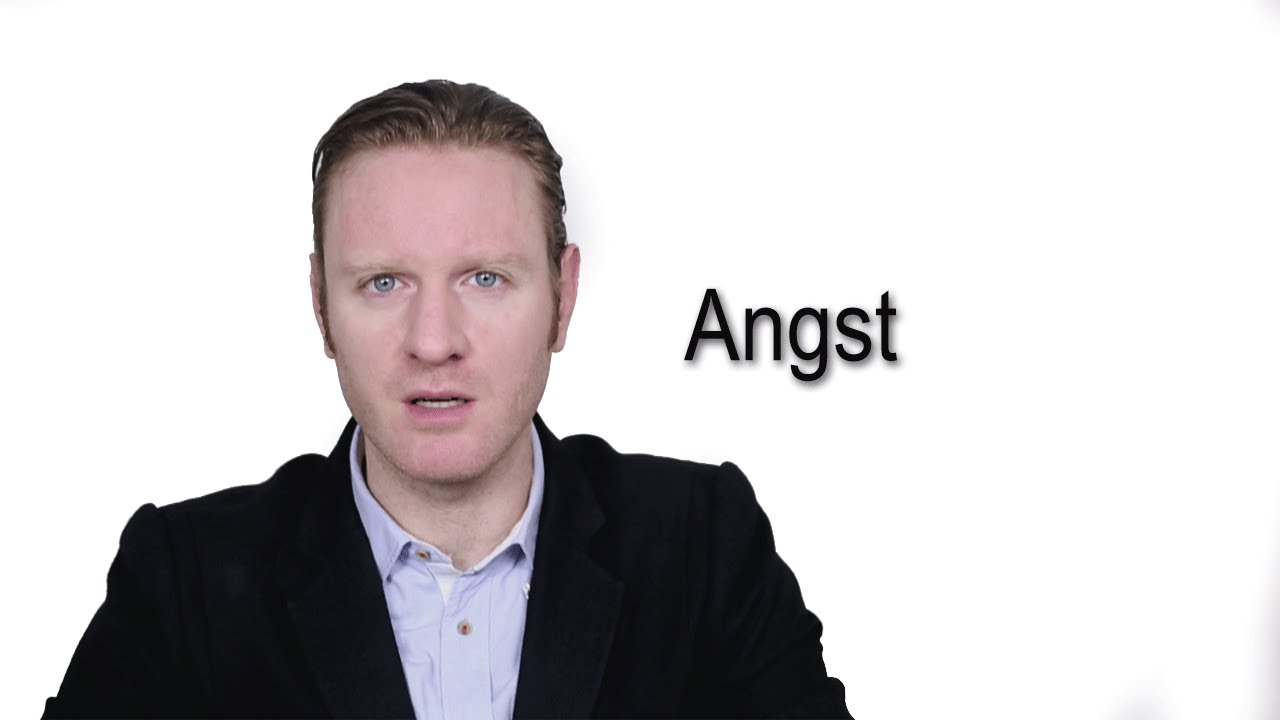 angst pronunciation