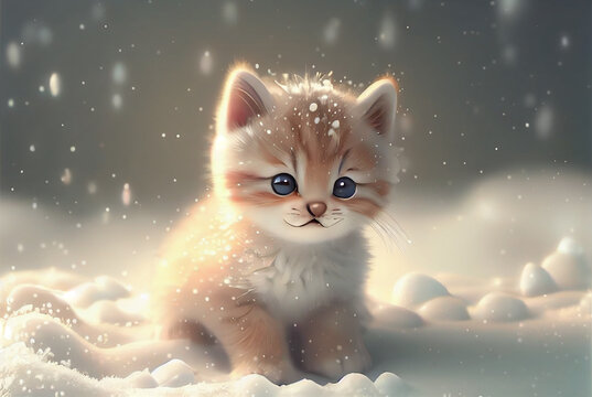animated kitten