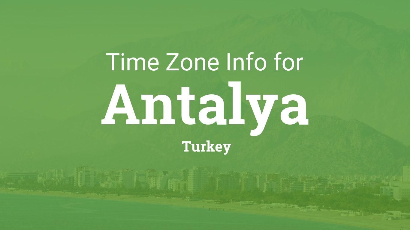 antalya time zone