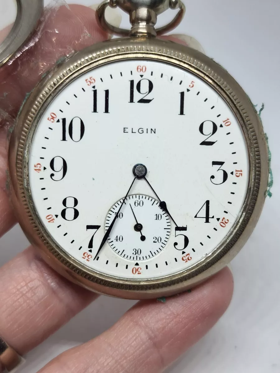 antique elgin pocket watch