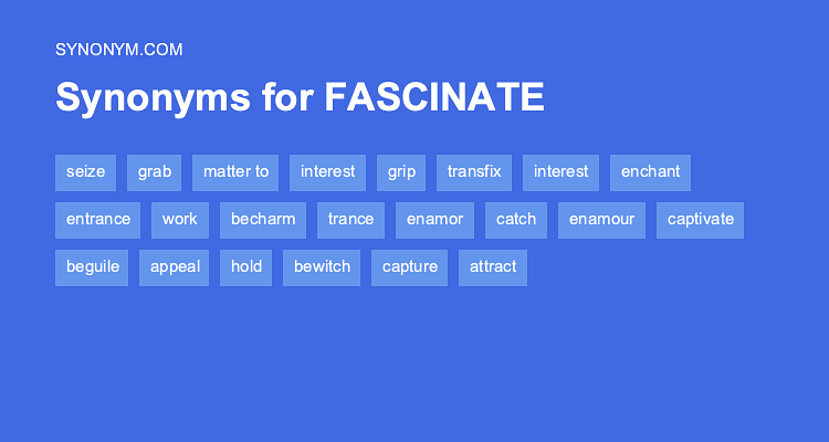 antonyms of fascinated