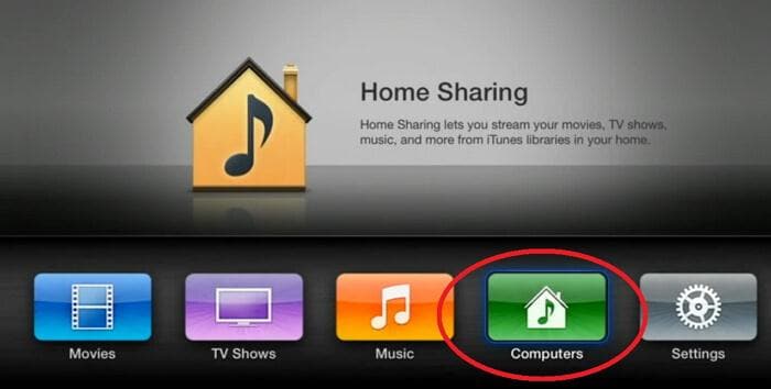 apple home sharing