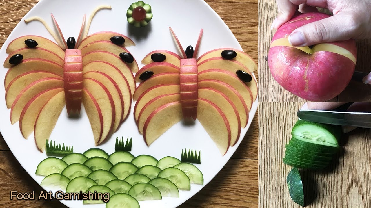 apple plate decoration