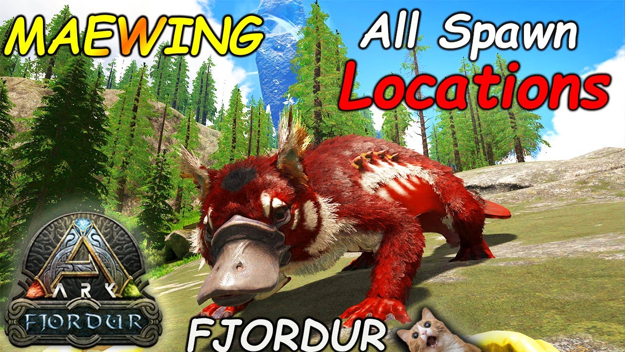 ark fjordur maewing spawn locations