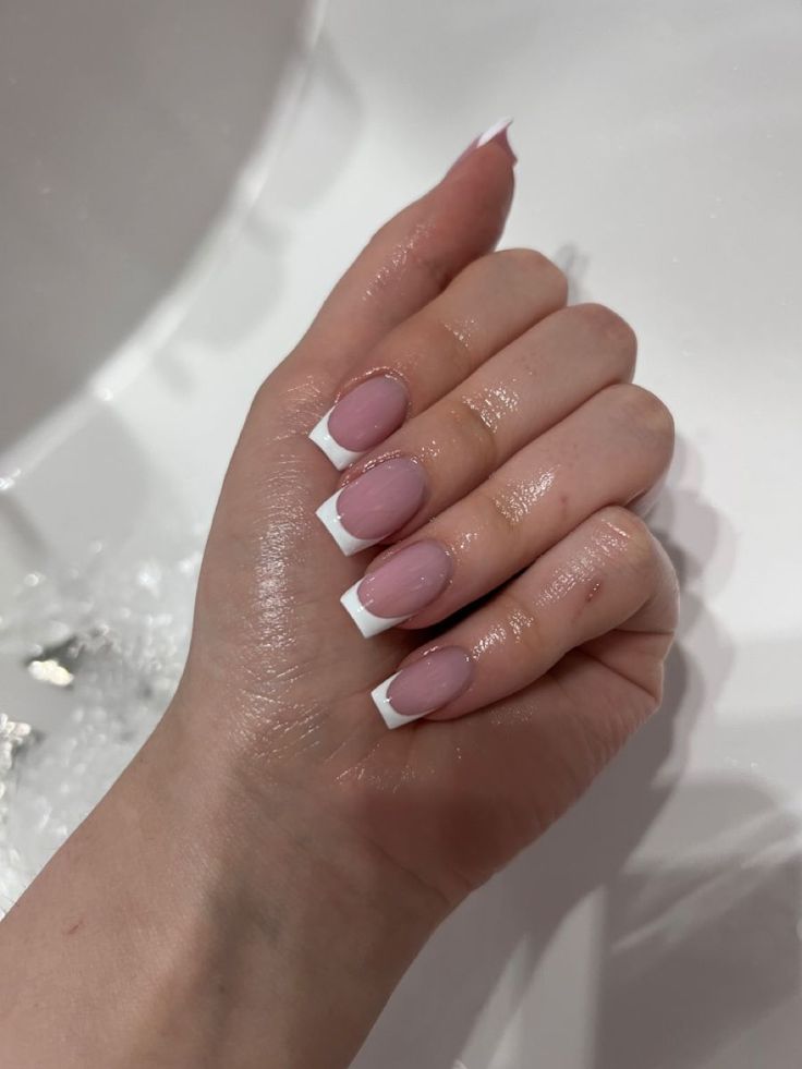 artificial nails french manicure