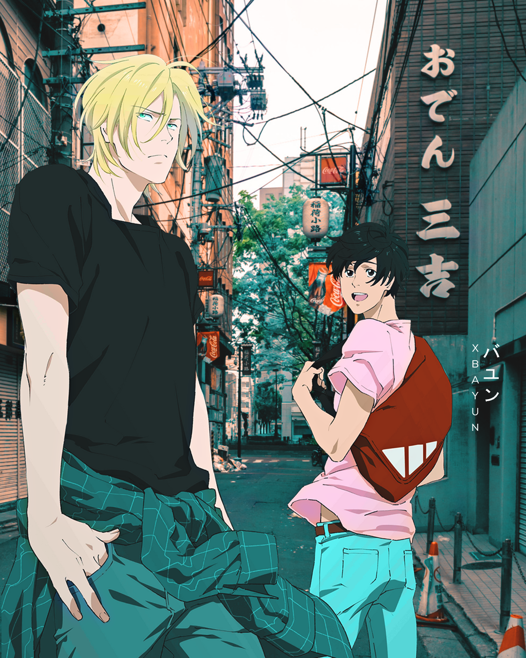 ash lynx x eiji