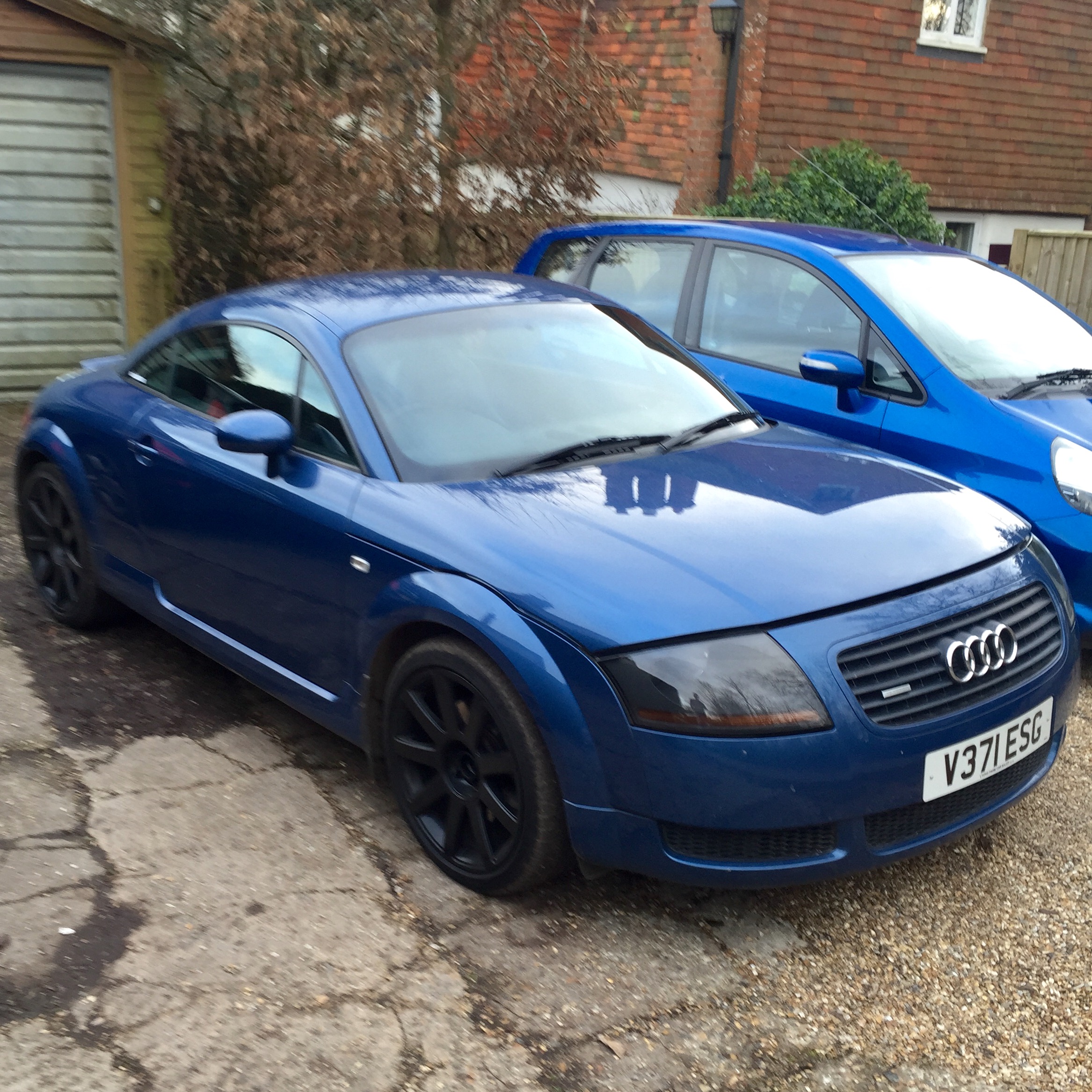 audi tt mk1 blue