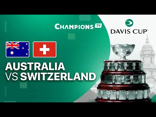 australia v switzerland davis cup