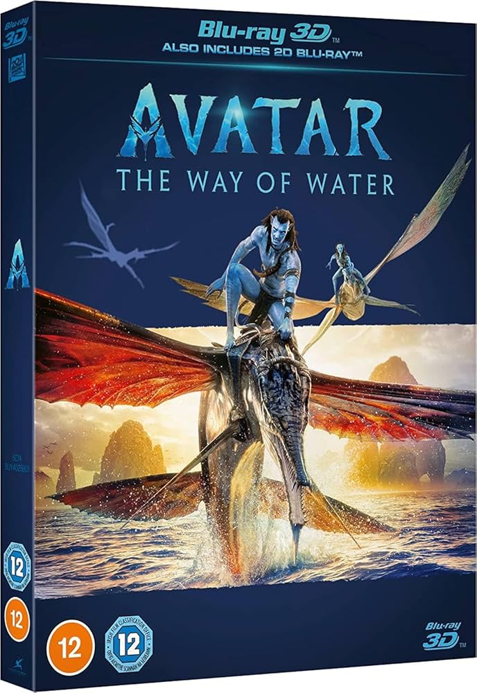 avatar the way of water 3d blu ray