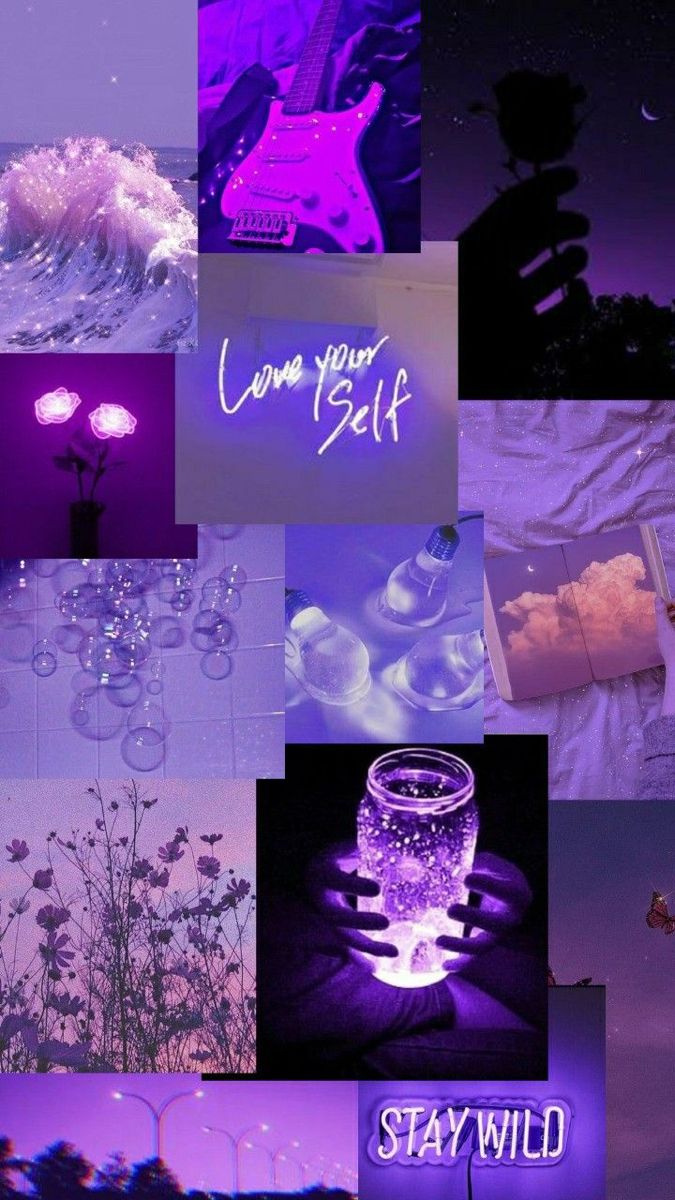 cute purple aesthetic