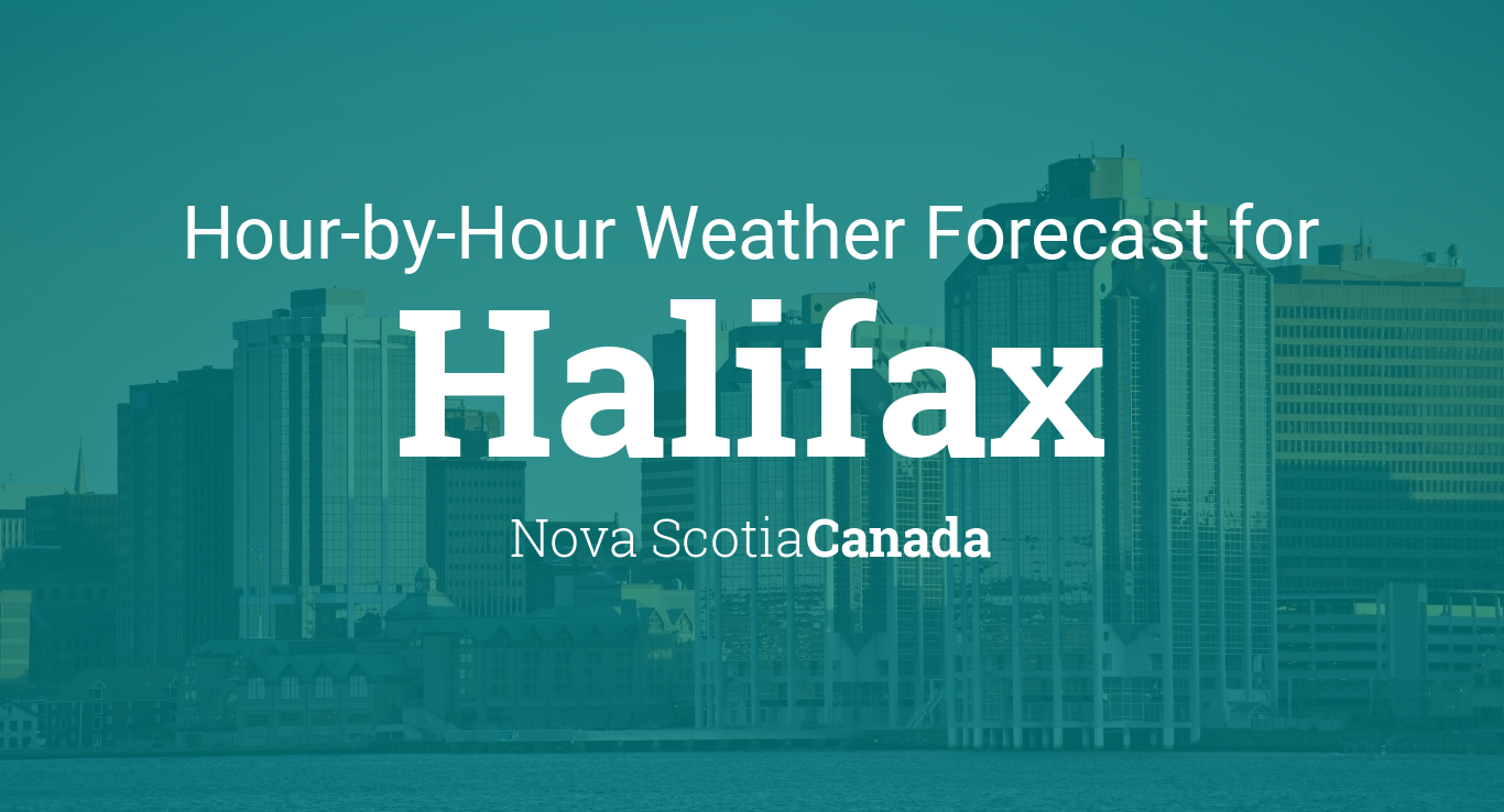 halifax weather network hourly
