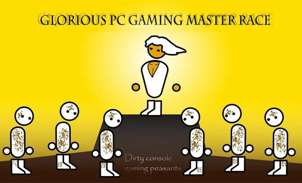 dirty console gaming peasants