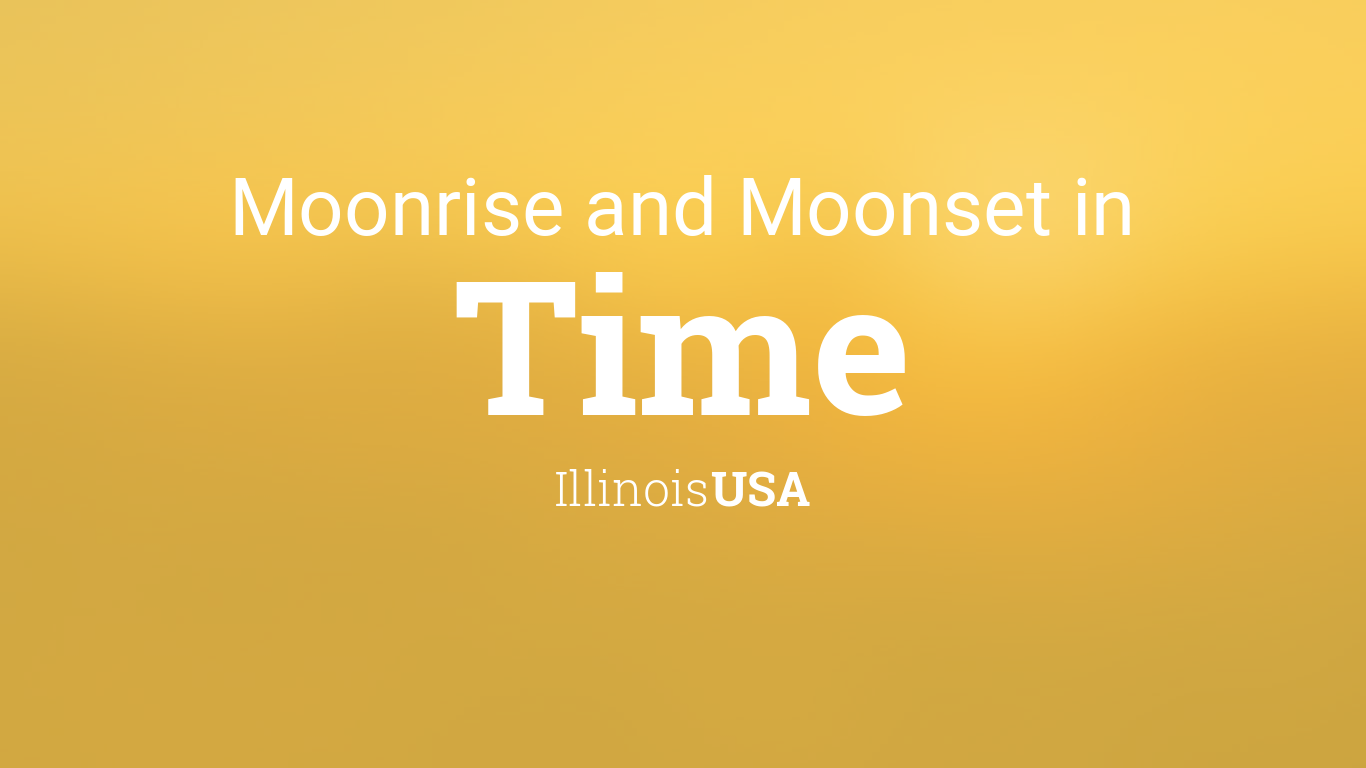 what time will the moonrise today