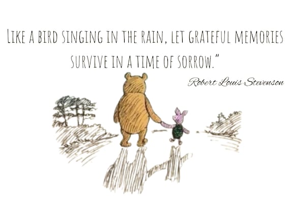 sympathy winnie the pooh quotes about loss