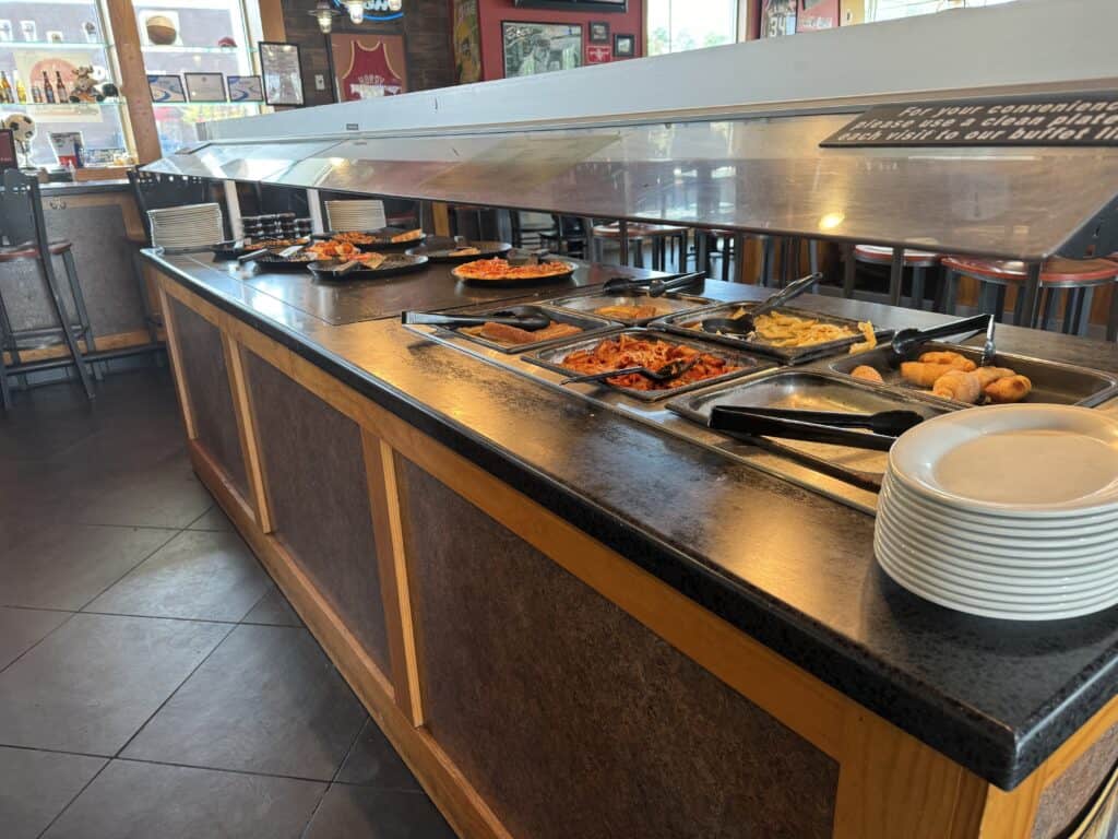 pizza hut buffet