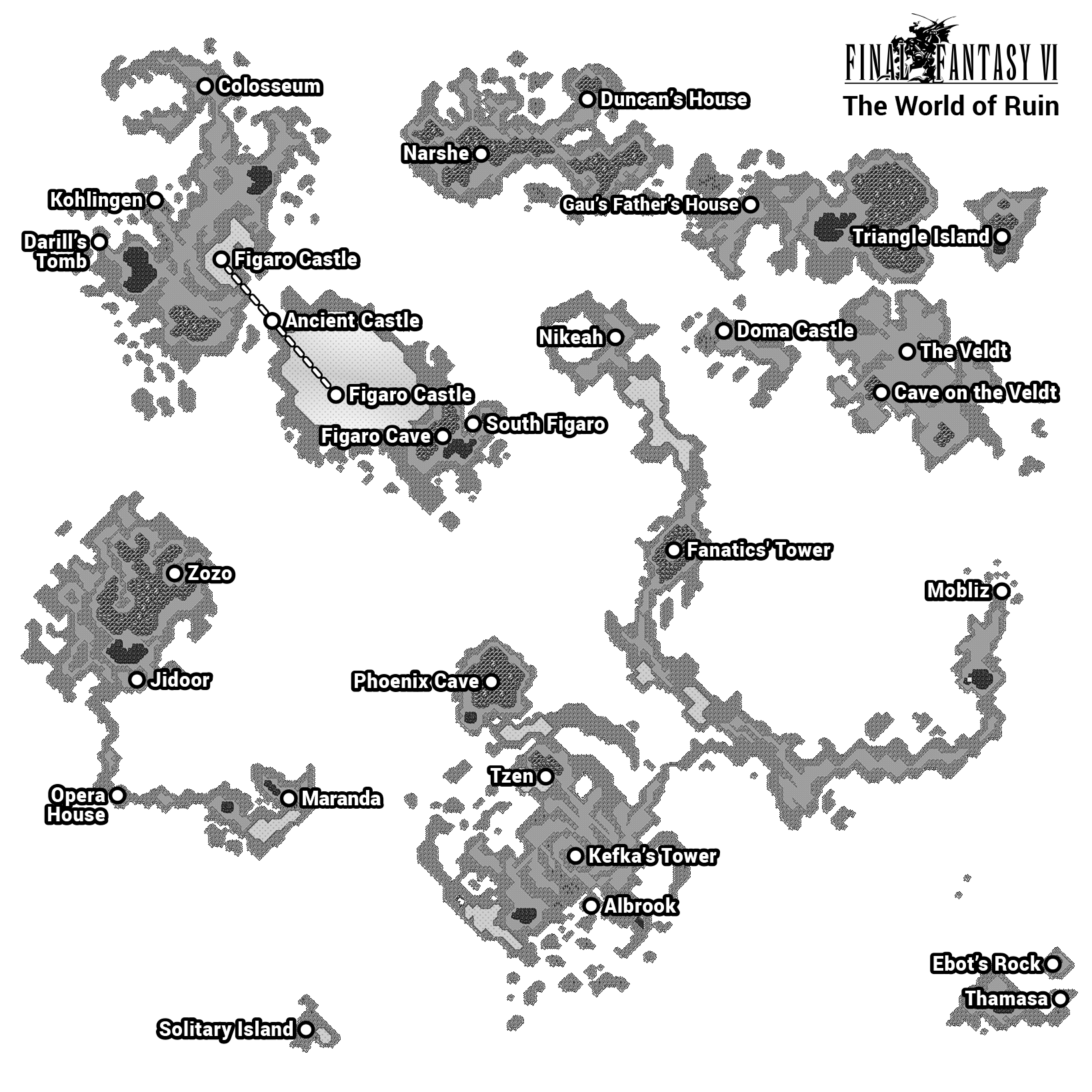 final fantasy vi map