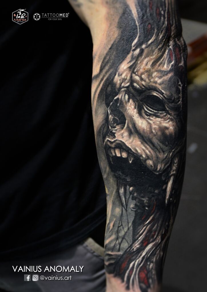 dark evil tattoos