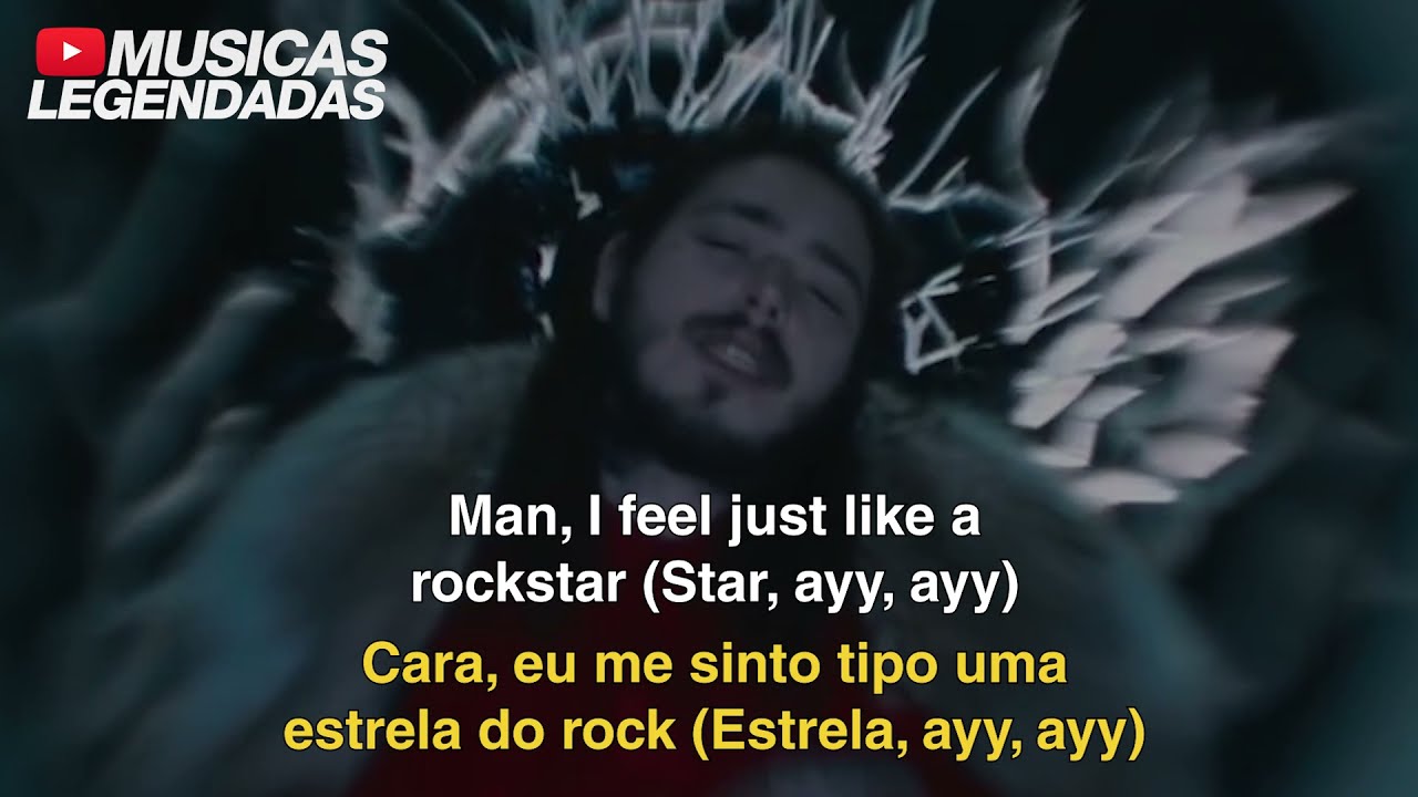 letra de post malone rockstar