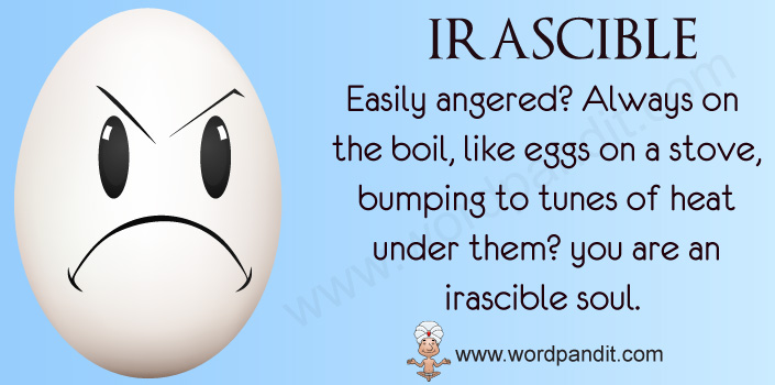 irascible meaning