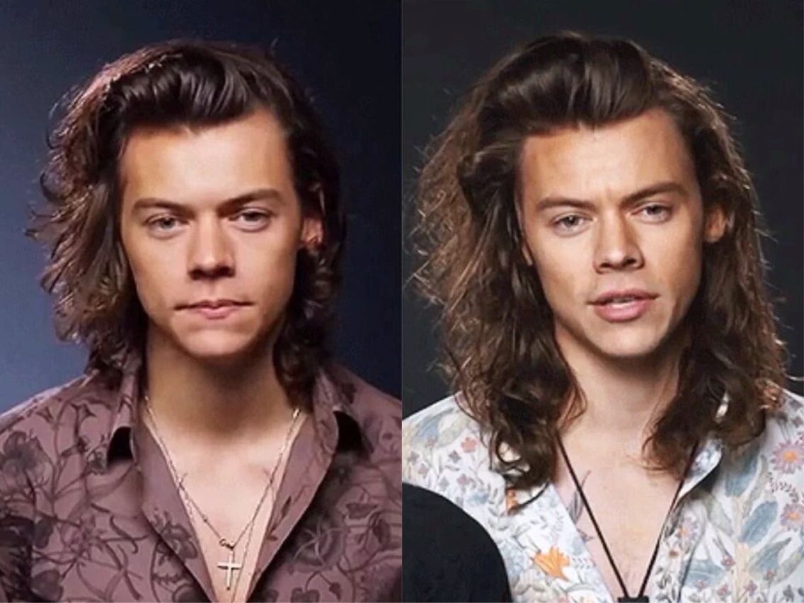 harry styles 2014 hair